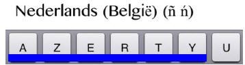 dagboek bar publiek Gratis TIP iPad - Vlaams toetsenbord